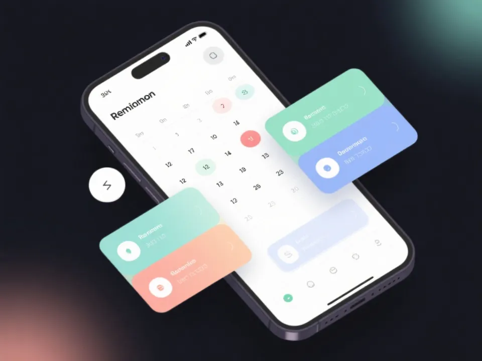 开奖提醒设置界面示意图