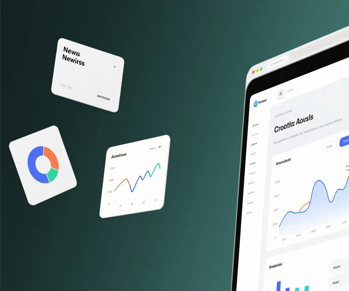 资讯与分析栏目示意图